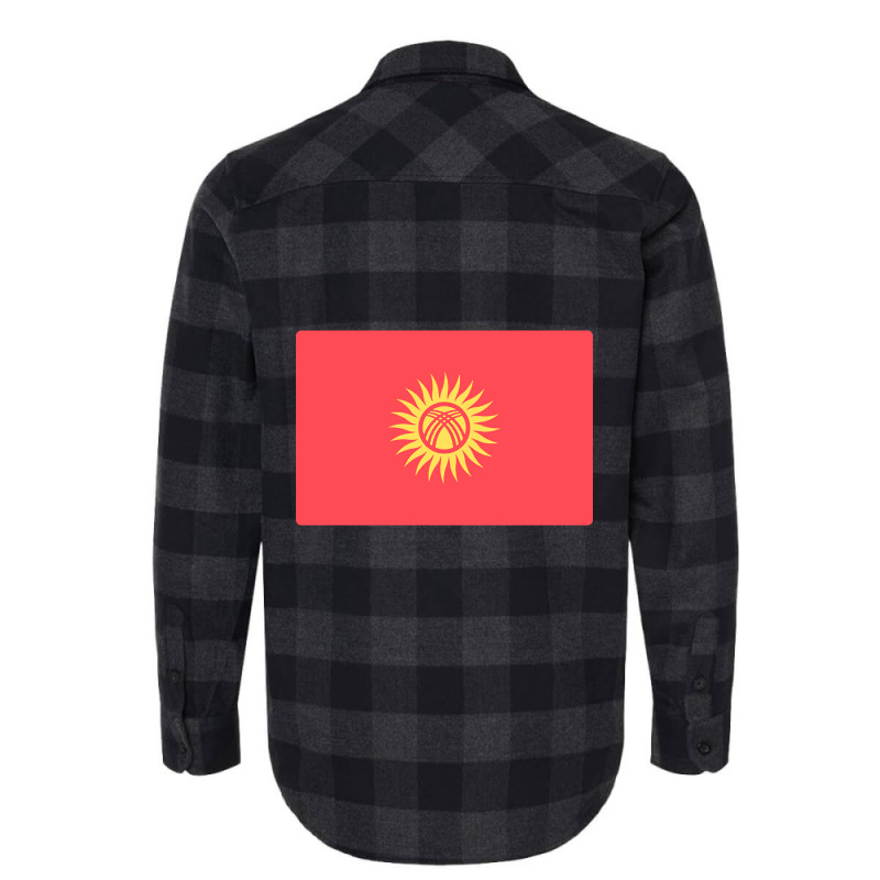 Awesome Kyrgyzstan Flag Flannel Shirt | Artistshot