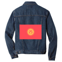 Awesome Kyrgyzstan Flag Men Denim Jacket | Artistshot