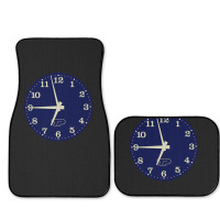 Polish Tv Retro Clock Ident Full Set Car Mats | Artistshot