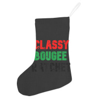 Womens Classy Black Girl Magic  Women September Melanin Poppin Holiday Stocking | Artistshot