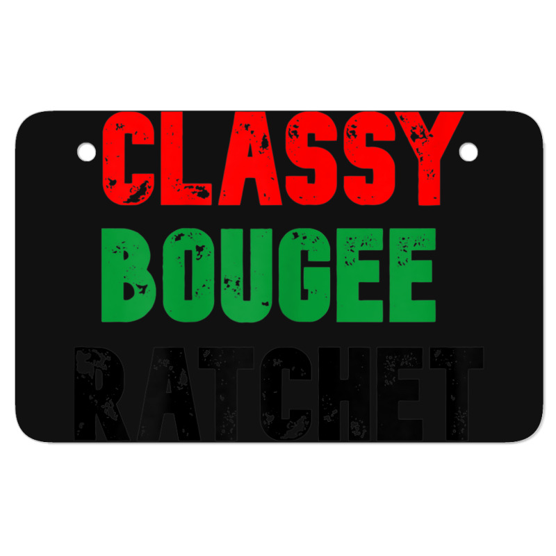 Womens Classy Black Girl Magic  Women September Melanin Poppin Atv License Plate | Artistshot