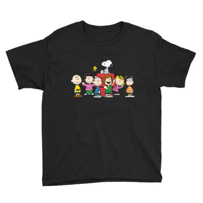 Snoopy Family Youth Tee Designed By Roxanne