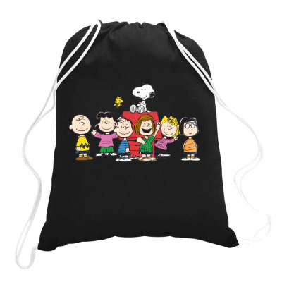Snoopy Family Drawstring Bags Designed By Roxanne