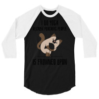 Trending Yoga Cat-jrj2u 3/4 Sleeve Shirt | Artistshot