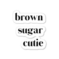 Brown Sugar Cutie Melanin  Afro Girl Womens Sticker | Artistshot