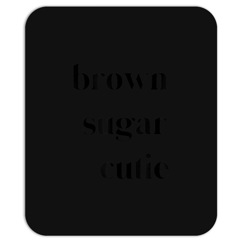 Brown Sugar Cutie Melanin  Afro Girl Womens Mousepad | Artistshot