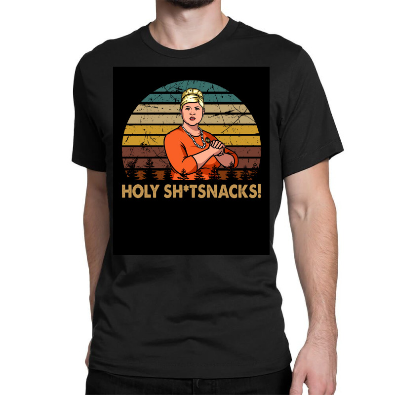 Vintage Archers Films Holy Shtsnacks Poster Classic T-shirt | Artistshot