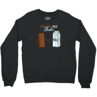 Chocolate And Milkshake Crewneck Sweatshirt | Artistshot