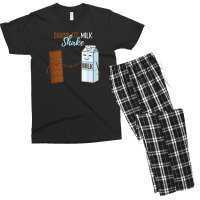 Chocolate And Milkshake Men's T-shirt Pajama Set | Artistshot