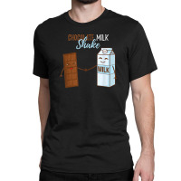 Chocolate And Milkshake Classic T-shirt | Artistshot