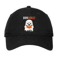 Ghost Reading Books T  Funny Halloween Kids Adults Adjustable Cap | Artistshot