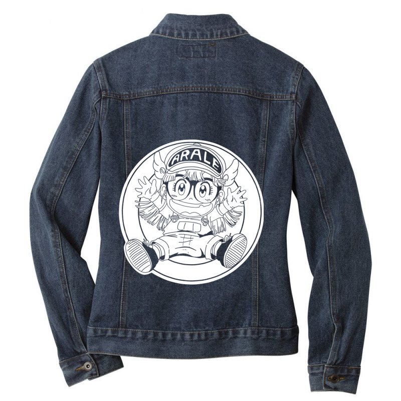 Arale Classic Ladies Denim Jacket by NICHOLASGIBSONN | Artistshot