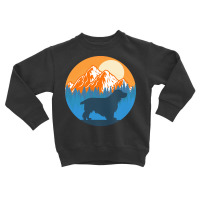 Cocker Spaniel T  Shirt Cocker Spaniel Dog Silhouette Sunset Mountain Toddler Sweatshirt | Artistshot