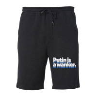 Putin Is A Wanker Gift Fleece Short | Artistshot