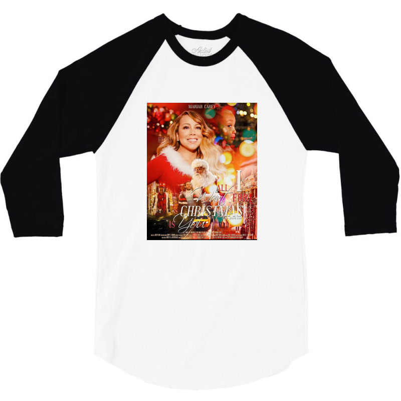 All I Want For Christmas Is You 3/4 Sleeve Shirt by kamisalona | Artistshot