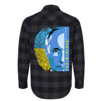 Putin War Criminal Flannel Shirt | Artistshot