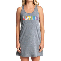 Latinx Original Retro Style Design Two Tank Dress | Artistshot