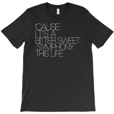 The Verve Bitter Sweet Symphony T-shirt Designed By Erni Julianti