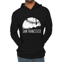 Limited Edition Sf City Skyline San Francisco City Baseball Lightweight Hoodie | Artistshot