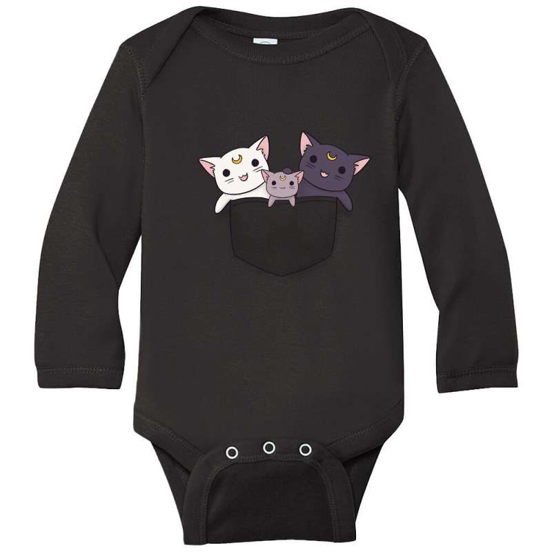 Pocket Lunar Family Long Sleeve Baby Bodysuit | Artistshot