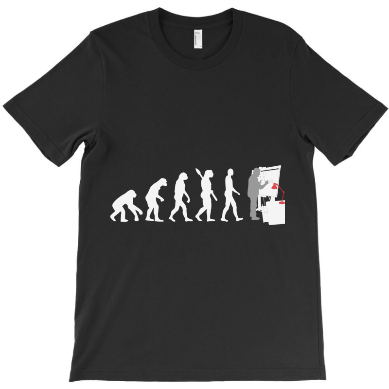 Evolution Of A Architect T-shirt | Artistshot