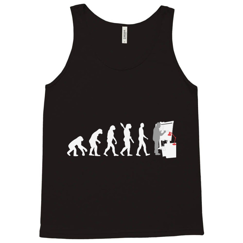 Evolution Of A Architect Tank Top | Artistshot