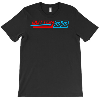 Jenson Button 22 Formula 1 Motor Racing T-shirt Designed By Erni