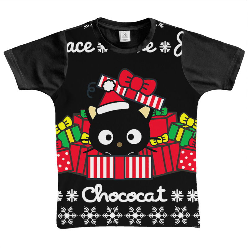 Chococat Ugly Sweater Christmas Graphic Youth T-shirt by HANANELArtist | Artistshot