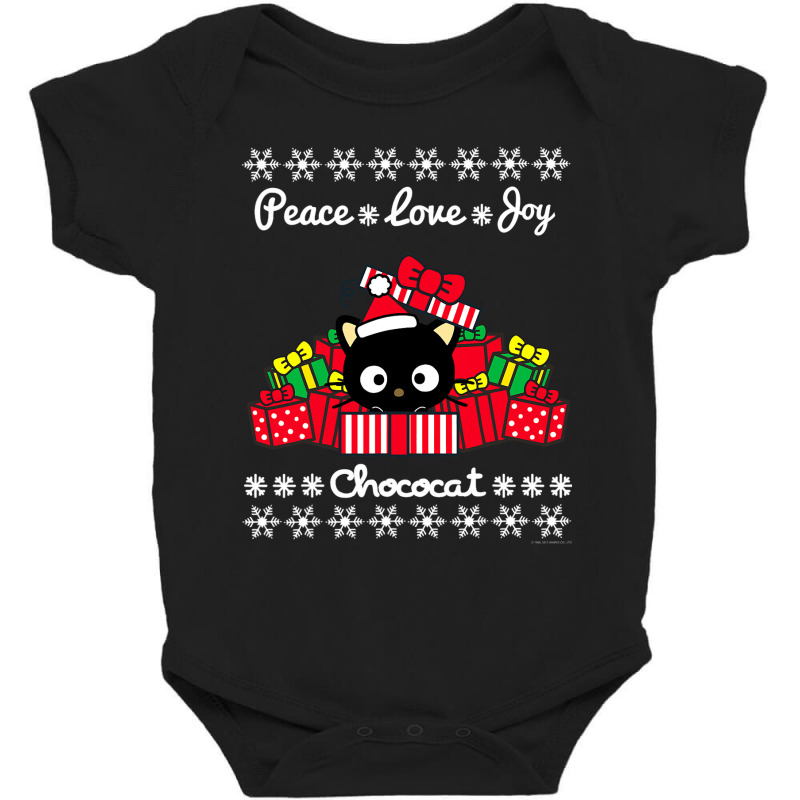 Chococat Ugly Sweater Christmas Baby Bodysuit by HANANELArtist | Artistshot