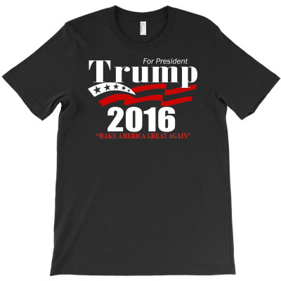 Trump For President Election 2016 T-shirt Designed By Erni Julianti