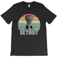 Retro Detroit Manual Stick Gear Shift Carlove T-shirt | Artistshot