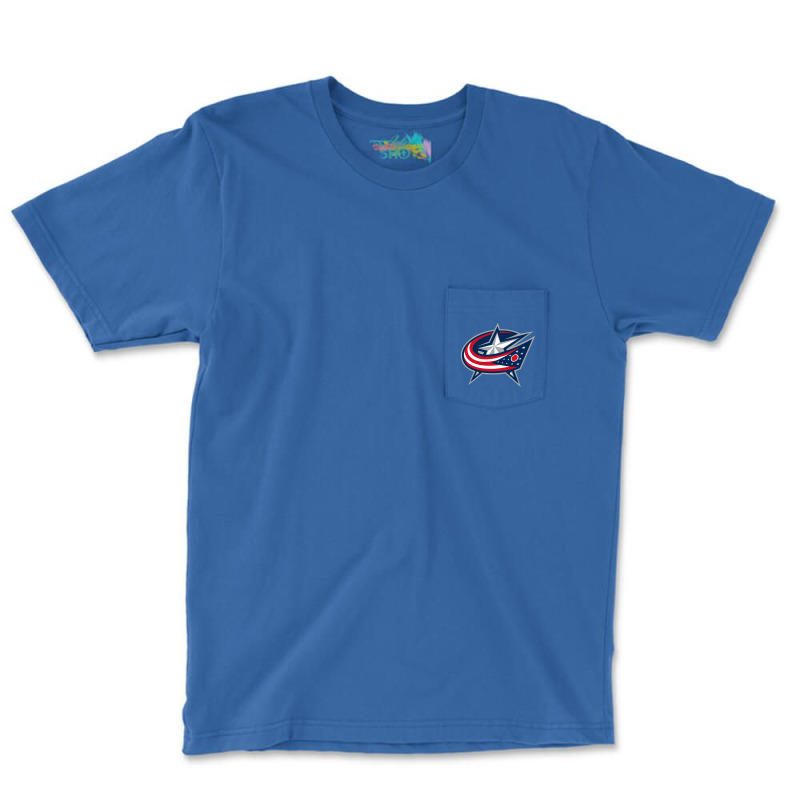 The  Blue Jackets Pocket T-shirt | Artistshot