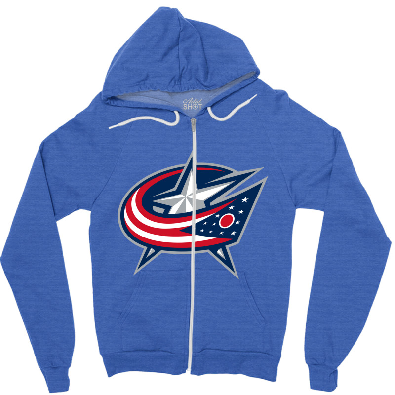 The  Blue Jackets Zipper Hoodie | Artistshot