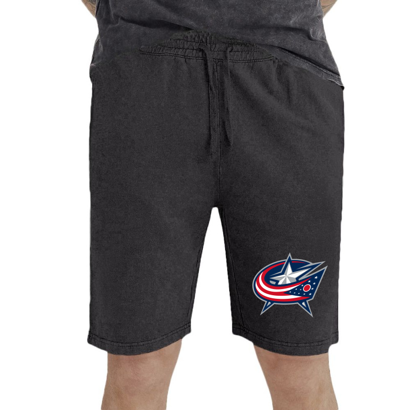 The  Blue Jackets Vintage Short | Artistshot