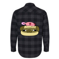 Pug Face And Axolotl Flannel Shirt | Artistshot