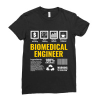 Biomedical Engineer Facts Label Biomedical Engineering Ladies Fitted T-shirt | Artistshot