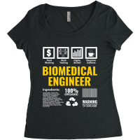 Biomedical Engineer Facts Label Biomedical Engineering Women's Triblend Scoop T-shirt | Artistshot