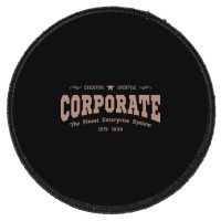 Trending Vintage Global Corporate Career Typography Round Patch | Artistshot