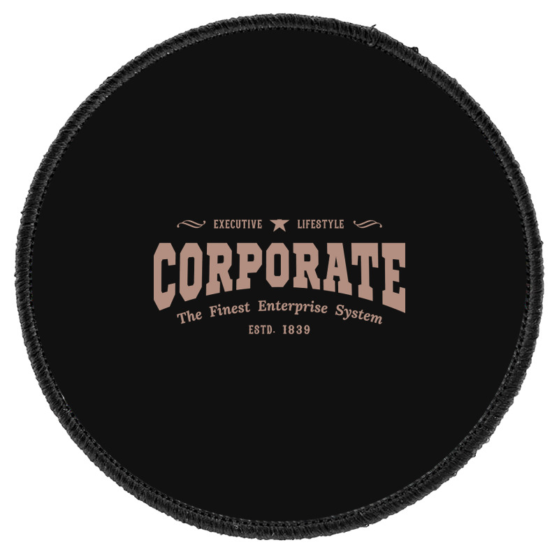 Trending Vintage Global Corporate Career Typography Round Patch | Artistshot