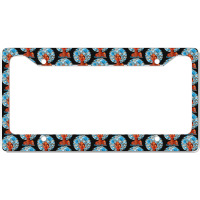 Womens Grey Blue Flowers Afro Hair Black Woman Diabetes Warrior License Plate Frame | Artistshot