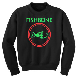 fishbone retro punk rock and roll band fish bone Youth Sweatshirt | Artistshot