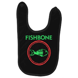 fishbone retro punk rock and roll band fish bone Baby Bibs | Artistshot