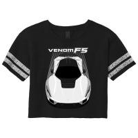 Hennessey Venom F5 White Scorecard Crop Tee | Artistshot