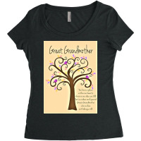 Great Grandmother Women's Triblend Scoop T-shirt | Artistshot