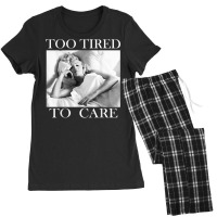 Marilyn Monroe Too Tired T Shirt Women's Pajamas Set | Artistshot