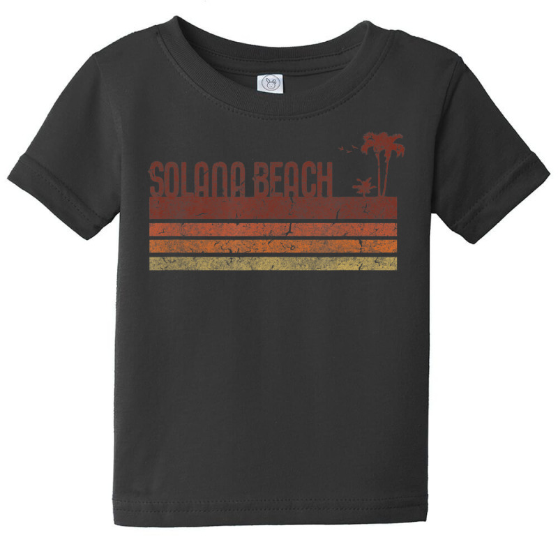 Solana Beach California Vintage 70s 80s Vacation Baby Tee by hongquangd | Artistshot