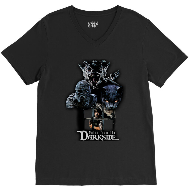 Tales From The Dark Side V-neck Tee | Artistshot