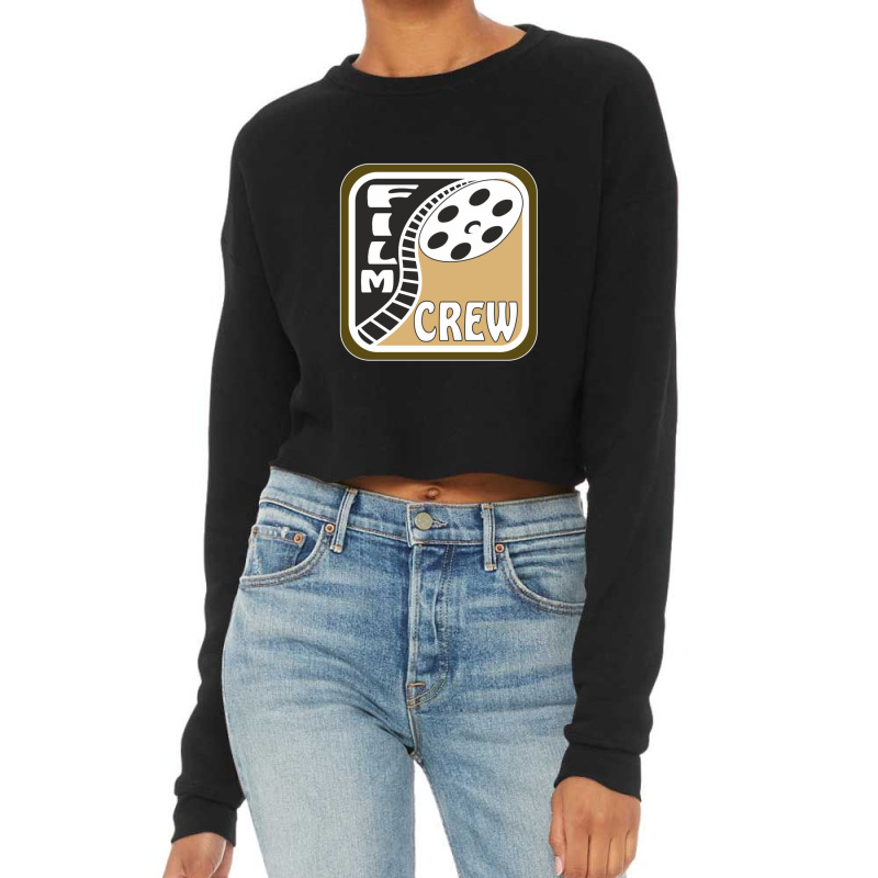 Film Reel Cinema Film Crew Cropped Sweater by NicholetteJeanHastings | Artistshot