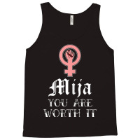 Womens Latinx Latina Empowerment Brave Strong Latina Power Feminist Tank Top | Artistshot