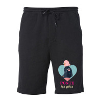 Womens Latinx Latina Proud Ponte Las Pilas Fun Gift For Girlfriend Fleece Short | Artistshot